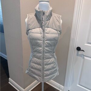 Lululemon Athletica Down Fir It All Light Gray Vest
